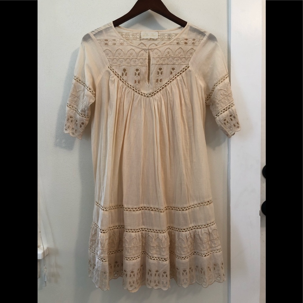 Love Sam Eyelet Cotton Voile Dress